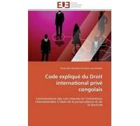 Kandolo-P Code expliqué du droit international privé congolais (Tascabile)