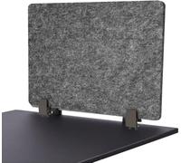 KAnduo 2 Pezzi divisori acustici autoportanti, divisori fonoassorbenti e antirumore con Piedini di Supporto(Black)