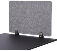 KAnduo 2 Pezzi divisori acustici autoportanti, divisori fonoassorbenti e antirumore con Piedini di Supporto(Grey)