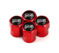 KAnduo 4 Pezzi Auto Cappucci delle Valvole Compatibile con per OZ Racing,C