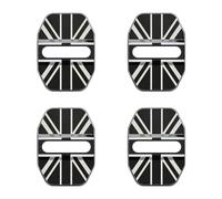 KAnduo 4 Pezzi Copertura della Serratura della Portiera dell'auto Compatibile con per Mini Cooper S R55 R56 R57 R58 R59 F54 F60 Countryman Clubman,D