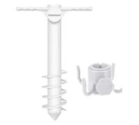 KanDuo Ancoraggio for ombrellone da Spiaggia, Supporto Portatile for con Gancio for for, for attività all'aperto in e Patio
