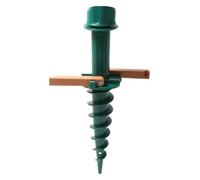 KAnduo Ancoraggio for Sabbia for ombrellone da Spiaggia, Base for Esterno, Vite di Messa a Terra, for Giardino Regolabile con Supporto filettato e Sicuro