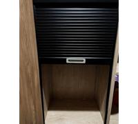 Kanduo Arco per cartongesso Concertina Door，Pull Down Folding Panel for Cupboard Garage Wardrobe，Flexible Sideboard Track Sets Decorative(40x60cm/16x24in)