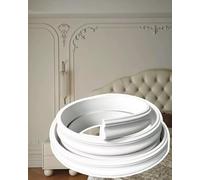 Kanduo Arco per cartongesso Modanature decorative for pareti curve, modanature ad arco autoadesive for cartongesso, decorazioni for archi di porte verniciabili(W5cm(2"))