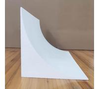 Kanduo Arco per cartongesso Set archi in schiuma, modanature ad arco semicircolari, set di 2, for corridoi e soggiorni (16,5x16,5x16,5"(42x42x42 cm))