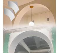 Kanduo Arco per cartongesso Set arco ad arco, set da 2 pezzi di modanature interne ad arco circolare, adatte for pareti e angoli del balcone(48x48x48cm/18.9x18.9x18.9")