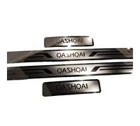 KAnduo Compatibile con Auto Acciaio Inossidabile Protezione per Battitacco per Nissan Qashqai J11 J12 2015-2024