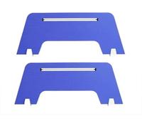 KAnduo Divisorio for scrivania, 2 Pannelli divisori insonorizzati e antirumore con Piedini di Supporto for Tavolo da Aula(Blue,100X30cm)