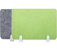KAnduo Divisorio for scrivania, divisorio for scrivania Indipendente, cubicolo for Ufficio e Articoli Essenziali for Lavorare da casa(Green,50x30cm)