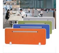 KAnduo Divisorio for scrivania, Pannello divisorio Acustico autoportante, riduzione del Rumore con Piedini di Supporto(Blue-a,30X80CM)