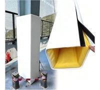 Kanduo Imbottiture per Pali da canestro Coperture protettive for canestri da Basket, Imbottiture protettive for Pali da Gioco e campi Sportivi, Disponibili in più Colori(White,7.8x7.8 inch)