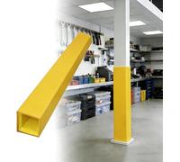 Kanduo Imbottiture per Pali da canestro Cuscinetti for Pali for canestri da Basket, coperture protettive for Pali e colonne, Cuscinetti protettivi in Schiuma(Yellow,180 * 18cm/70.9 * 7.1in)