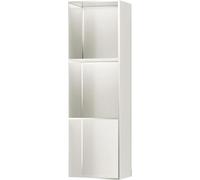 Kanduo Nicchia da incasso for doccia da bagno, mensola for doccia rettangolare impermeabile a tenuta stagna, mensola portaoggetti for montaggio ad incasso(White,28x90x12.5cm)