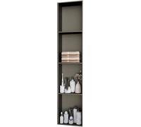 Kanduo Nicchia in acciaio inossidabile, nessuna piastrella richiesta, nicchie con ripiani, nicchie for il bagno, for soggiorno, cucine, aree pubbliche(Grey,28x120cm)