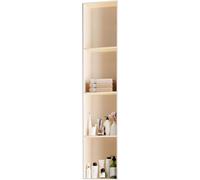Kanduo Nicchia in acciaio inossidabile, nessuna piastrella richiesta, nicchie con ripiani, nicchie for il bagno, for soggiorno, cucine, aree pubbliche(White,28x120cm)