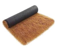 KAnduo Paglia Artificiale, Paglia 10M/20M di Palma Simulazione plastica PE Finta Fiamma Erba tegola(0.5 * 10m(1.6 * 32.8ft))