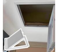 Kanduo Pannello di accesso Copertura del foro di accesso al soffitto/parete, interruttore a manopola Porta del portello della soffitta for la revisione del cablaggio idraulico(60x60cm/23.6x23.6in)