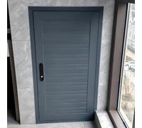 Kanduo Pannello di accesso Porta di accesso alla soffitta con persiana con serratura e amp; Maniglia, porta del pannello di accesso in cartongesso in alluminio(Grey,300x550mm/11.8x21.6in)