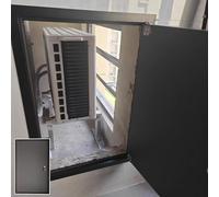 Kanduo Pannello di accesso Porta di servizio for accesso ai condotti HVAC Alluminio, metallo Pannello di facile accesso for impianti idraulici di allarme(40x80cm/16x32in)