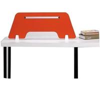 KAnduo Pannello divisorio for scrivania, divisorio Acustico autoportante antirumore con Piedini di Supporto(Rosso,30X120X0.5CM)