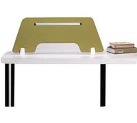 KAnduo Pannello divisorio for scrivania, divisorio Acustico autoportante antirumore con Piedini di Supporto(Green,30X100X0.5CM)