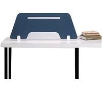 KAnduo Pannello divisorio for scrivania, divisorio Acustico autoportante antirumore con Piedini di Supporto(Blue-a,30X100X0.5CM)