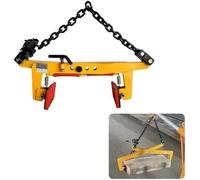 Kanduo Pinza per lastre di marmo Dispositivo di sollevamento for pietre, pinza for pannelli verticali azionata a catena, for la movimentazione di lamiere, lastre di granito e marmo(1100lbs)