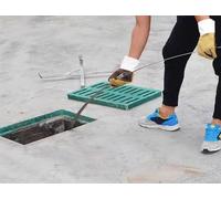 Kanduo Sbloccatore di scarico, serpente di scarico, adatto for lo sbloccaggio manuale dello scarico esterno, strumento for la rimozione del blocco dei tubi(W 40mm/1.6'',L 20 m/66 ft)