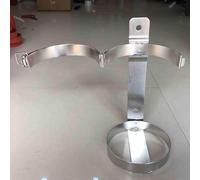 Kanduo Supporto da Parete for bombola di Ossigeno con Chiusura di Sicurezza, Supporto for bombola di azoto(Dia 14cm (5 1/2in))