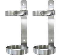 Kanduo Supporto for bombola di propano a Parete 1 2 3 4 5 Pezzi, for ambulanze/Ospedale/Scuola(2pack,Dia 11.5cm (4 1/2in))