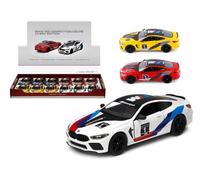 KandyToys BMW M8 Competition Coupe modellino in metallo pressofuso in scala 1:38 (compatibile con)