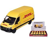 KandyToys MY DHL Van Edizione | Modello giocattolo in metallo pressofuso in scala 1:48 | Furgone Mercedes