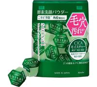 Kanebo suisai Beauty Clear Green x 32 pezzi detergente viso in polvere deterg...