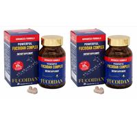 Kanehide Bio Okinawa Fucoidan Extract Bulk Powder Capsule Set di 2 dal Giappone