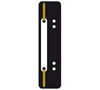 Kangaro 07060-11 - Copertina per quaderno, formato A5, 2r PP, in plastica e acciaio, 14,9 x 8 x 4 cm, colore: Nero