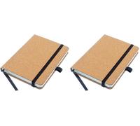 Kangaro Quaderno A6 a righe in sughero HC 96 fogli 80 g (Confezione da 2)