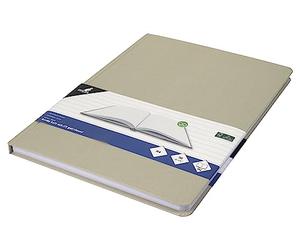Kangaro Quaderno kraft A4 96 fogli, 70 g, a righe con lanugine, K-5523
