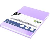 Kangaro Quaderno scolastico A5 line hard cover viola pastello, 80 fogli, 80 g