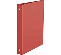 Kangaro - Raccoglitore ad anelli, formato A4, 23 anelli O-25 mm, colore: Rosso