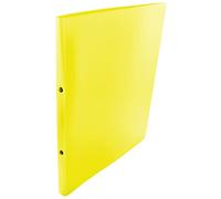 Kangaro Raccoglitore ad anelli giallo opaco (PP, DIN A4, 2 anelli 16 mm, dorso 20 mm)