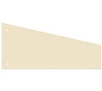 Kangaro Strisce divisorie, carta, beige, 235x105 Trapez