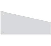 Kangaro Strisce divisorie, carta, grigio, 235x105 Trapez