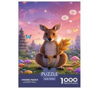 Kangaroo 1000 Pieces Puzzle Creative Cute Jigsaw Puzzle for Adults for Adults from 14 Years Colorful Toy Gift for Family Jigsaw Games 70x50cm/1000pcs