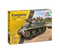MODELLINO MILITARE STATICO ITALERI HOWITZER M7 KANGAROO CARRO ARMATO 1944 1/35