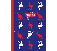 Kangaroo and Emu Pattern Notebook: Australian Animals