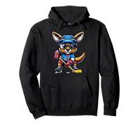 Kangaroo Icehockey Campione Felpa con Cappuccio
