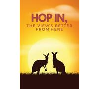 Kangaroo: STRAAYA Soft Cover Notebook Journal | Australia Kangaroo Travel Diary | Blank Unlined Sketchbook | 120 White Pages | Visit Australia Series
