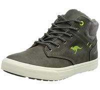 KangaROOS Donna KAVU X Scarpe da Ginnastica, Steel Grey Lime, 35 EU