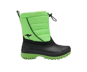 KangaROOS K-Ben, Stivali da Neve, Lime/Jet Black, 31 EU